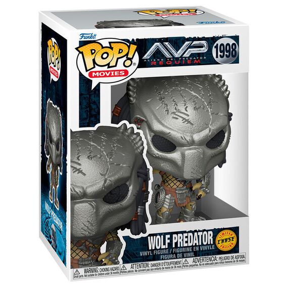 POP figure Alien vs Predator Requiem Wolf Predator Chase |  Techbox