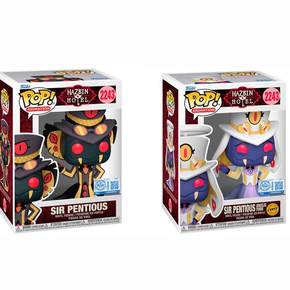 POP figure Hazbin Hotel Sir Pentious Exclusive 5 + 1 Chase |  Techbox