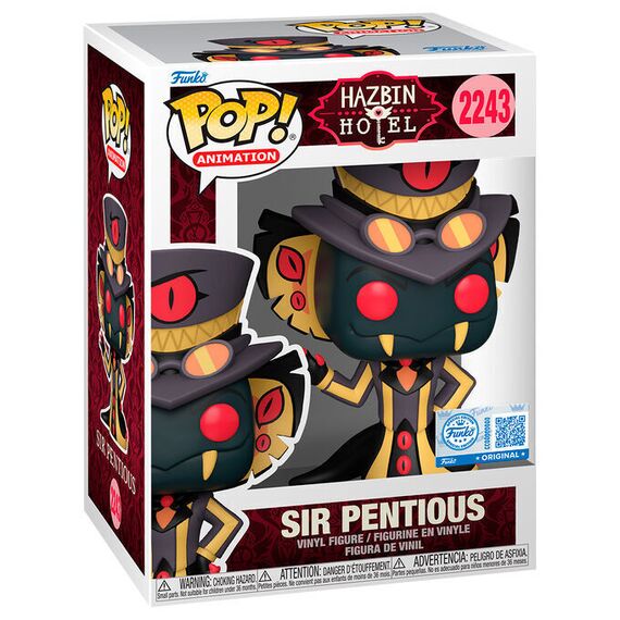POP figure Hazbin Hotel Sir Pentious Exclusive 5 + 1 Chase |  Techbox