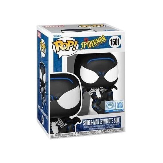 POP figure Marvel Spiderman - Spider-Man Symbiote Suit Exclusive |  Techbox