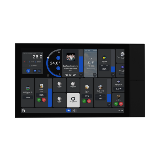 Shelly - Wall Display XL - Black / Electronics
