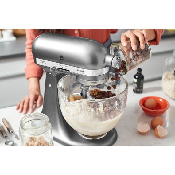 KitchenAid ARTISAN 5KSM185PS Stand mixer 300 W Silver - Food Processors - Food preparation - Techbox