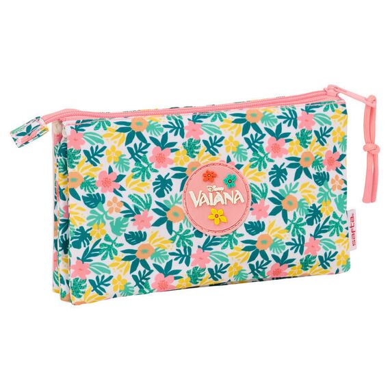 Disney Moana Vaiana triple pencil case - Merchandise Office Supplies - Various - Techbox