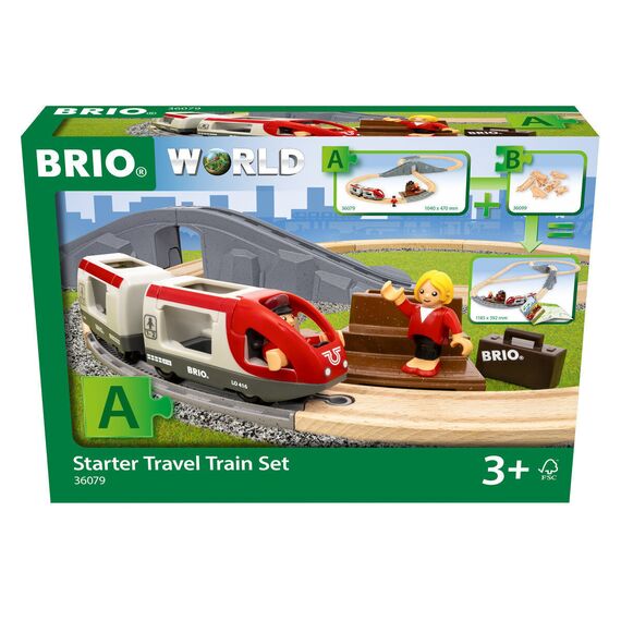 BRIO - Starter Travel Train Set - 36079 / Toys