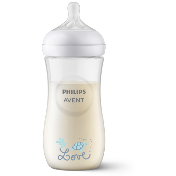 Philips Avent - Baby Bottle, 1 Bottle, 11oz/330ml, fast Flow Nipple, 6m+ / Baby and Children