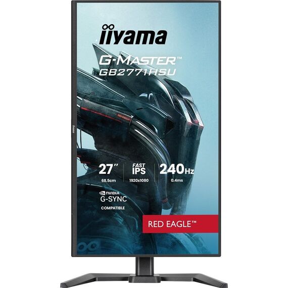 iiyama G-MASTER GB2771HSU-B1 computer monitor 68.6 cm (27") 1920 x 1080 pixels Full HD Black | Techbox