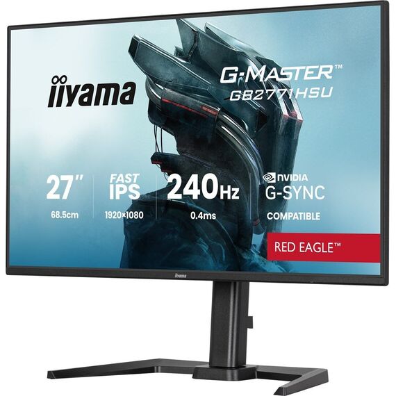 iiyama G-MASTER GB2771HSU-B1 computer monitor 68.6 cm (27") 1920 x 1080 pixels Full HD Black | Techbox