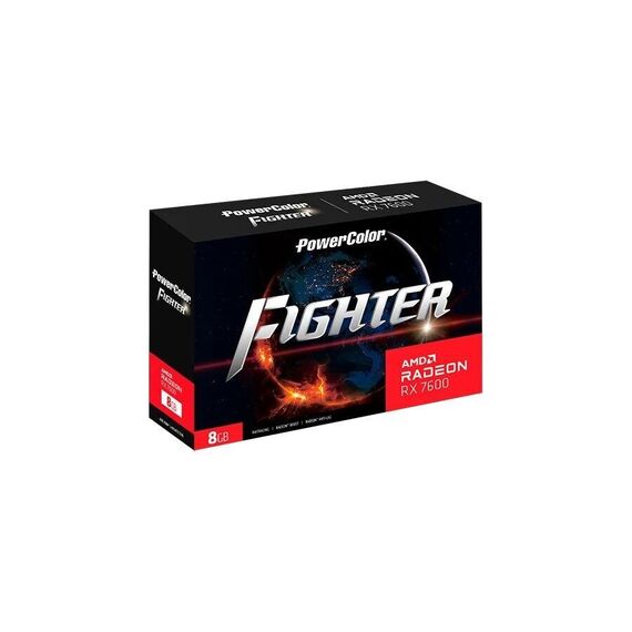 PowerColor Fighter RX7600 8G-F graphics card | Techbox