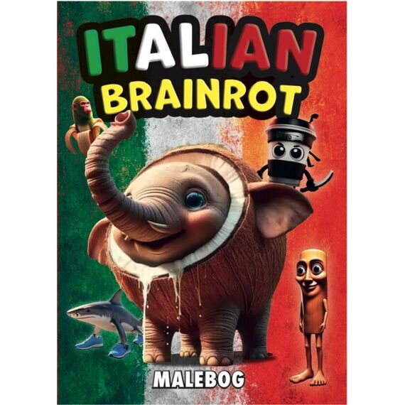 Italian Brainrot - Colouring Book / Toys