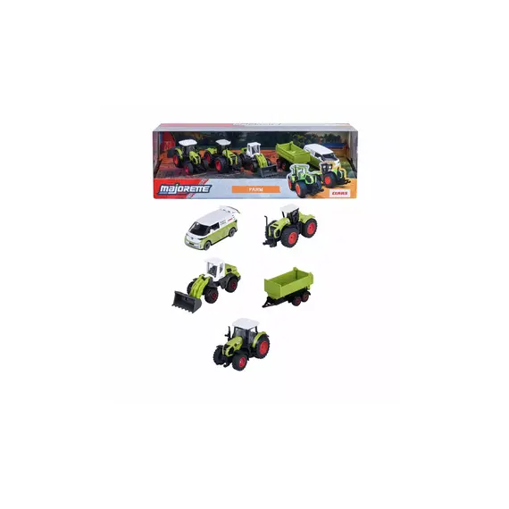 Majorette - Claas Farm 5 Pieces Giftpack (8503105002) / Toys