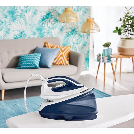 Tefal Express Essential SV6116 2200 W 1.4 L Blue, White - Steam Irons - Home - Techbox