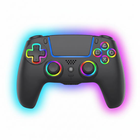 Deep Explorer - Wireless RGB Pro controller - PS5 (Black) / PlayStation 5