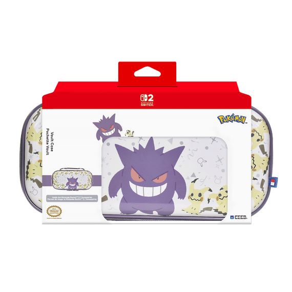 HORI - Vault Case for Switch 2 - Gengar & Mimikyu - Purple / Nintendo Switch 2 - Nintendo Switch 2 Accessories - Accessories for Consoles - Techbox