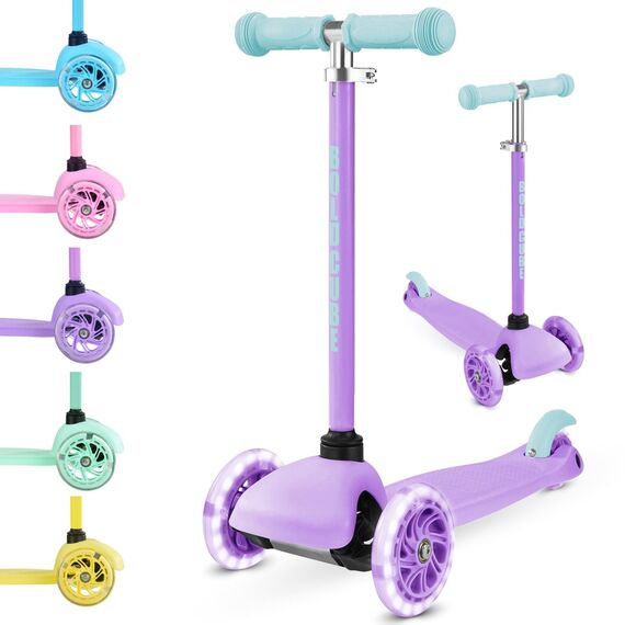 Bold Cube - Children's Scooter - Tenny 3 Wheel Scooter Lillac (SKY006) / Toys