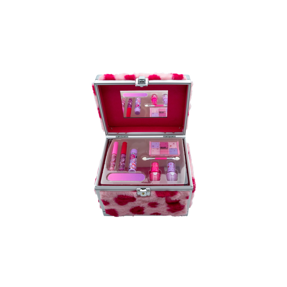 Create It! - Love Filled Makeup Case Fluffy Hearts (84600) / Toys