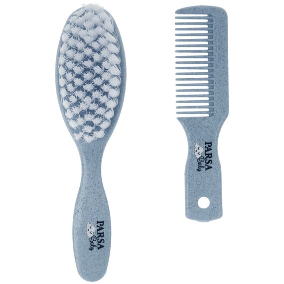 Parsa - My first hair care set in vegan bioplastic - Blue / Baby and Children
