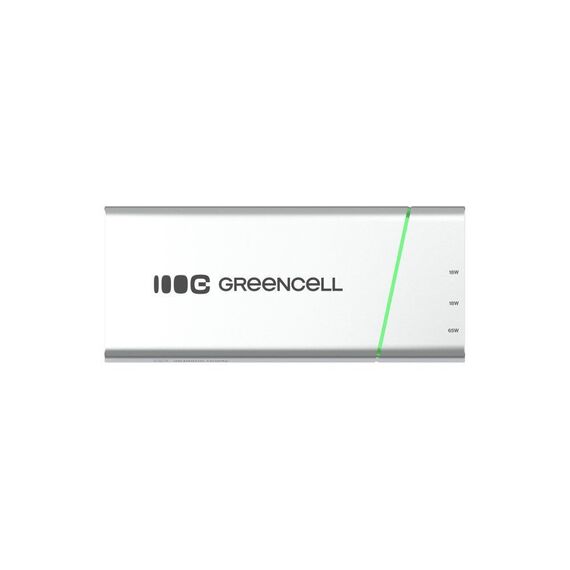 Green Cell PBPLGC20P power bank Lithium-Ion (Li-Ion) 20800 mAh Aluminium, Black, Green, Light grey, Silver | Techbox