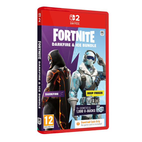 Fortnite Darkfire & Ice Bundle (Code in a Box) / Nintendo Switch 2 - Nintendo Switch 2 Games - Games - Techbox