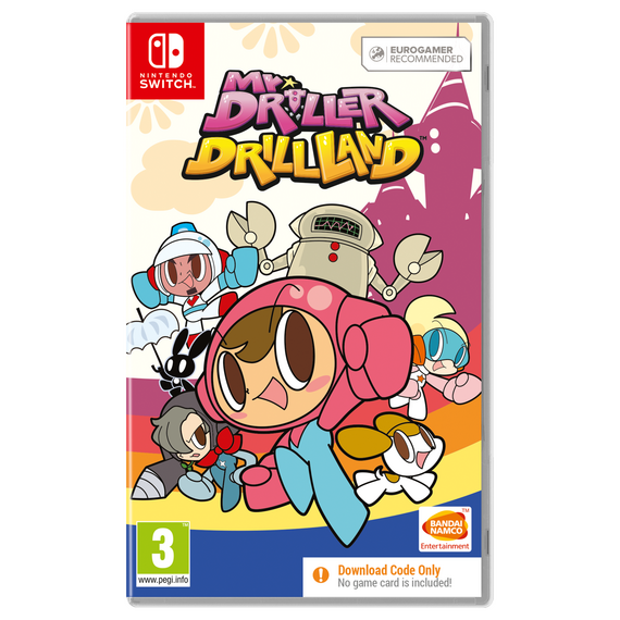 Mr. DRILLER DrillLand (Code in a Box) / Nintendo Switch | Techbox