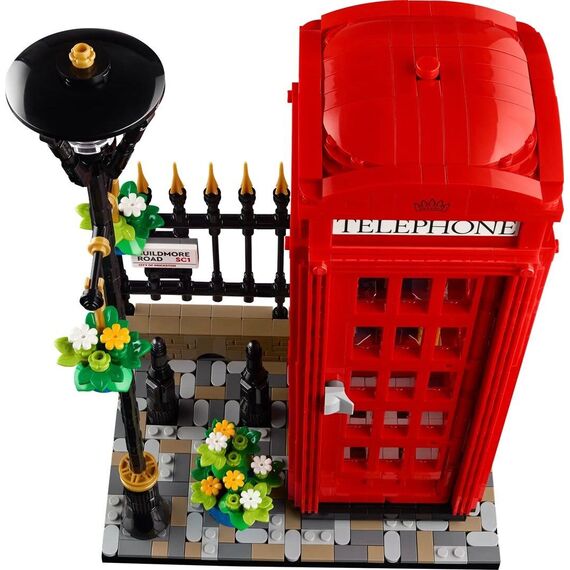 LEGO IDEAS 21347 Red London Telephone Box |  Techbox