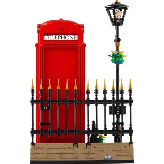 LEGO IDEAS 21347 Red London Telephone Box |  Techbox