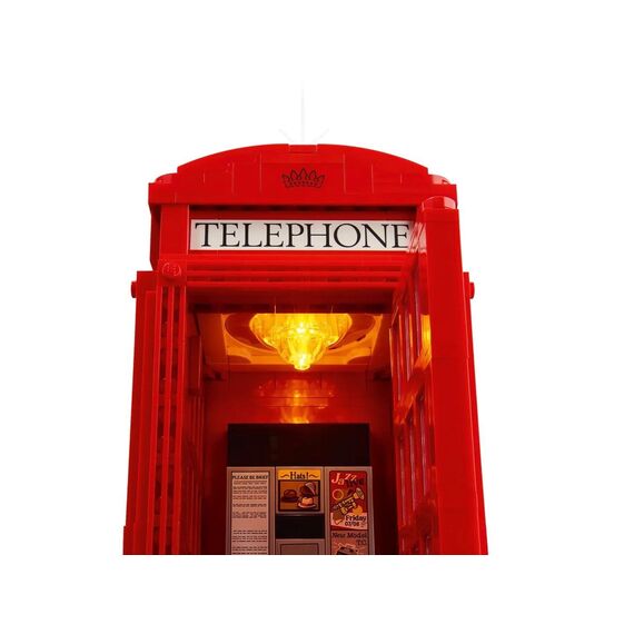 LEGO IDEAS 21347 Red London Telephone Box |  Techbox