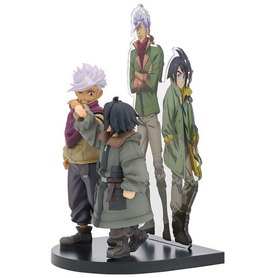 Mobile Suit Gundam Barbatos Iron-Blooded Orphans Augus Mikazuki & Itsuka Ichibansho figure 18cm