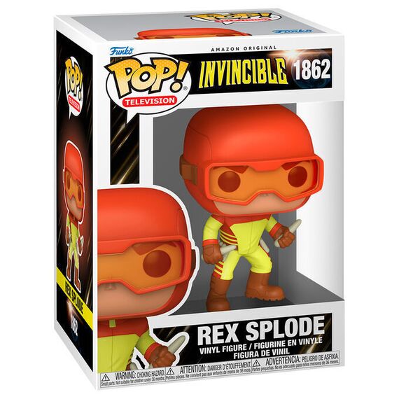 POP figure Invincible Rex Splode 5 + 1 Chase - Funko POP - Collectibles - Techbox