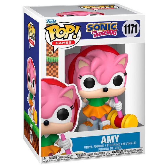 POP figure Sonic The Hedgehog Amy 5 + 1 Chase |  Techbox