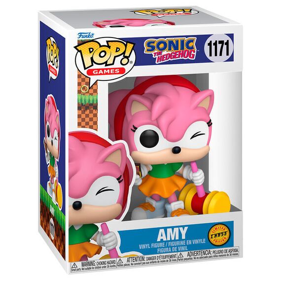 POP figure Sonic The Hedgehog Amy 5 + 1 Chase |  Techbox