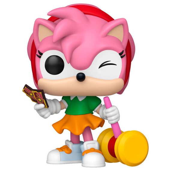 POP figure Sonic The Hedgehog Amy 5 + 1 Chase |  Techbox