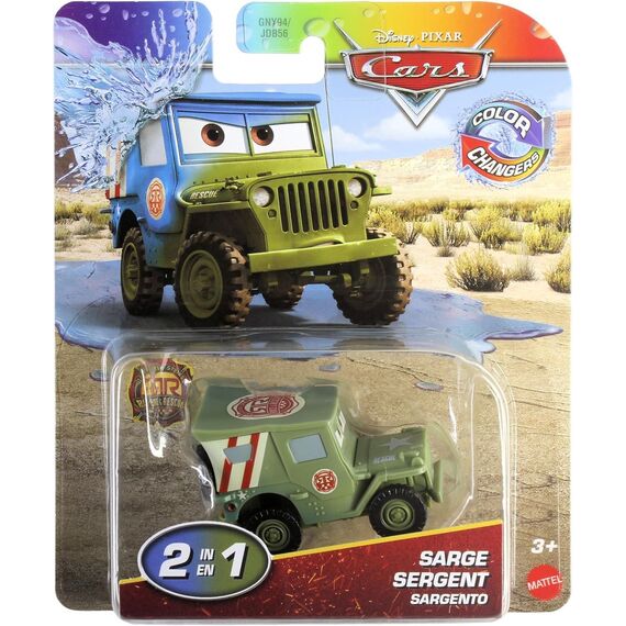 Cars – Color Changer - Sarge (JHD87) / Toys