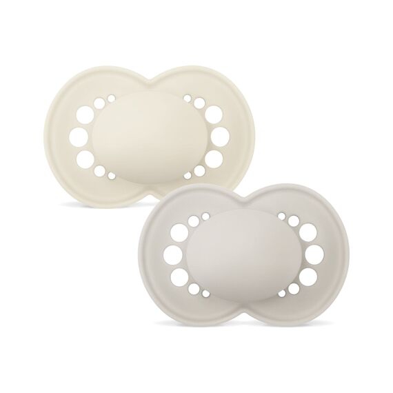 MAM - Original Natural Rubber Pacifiers - Neutral - 6-16m / Baby and Children