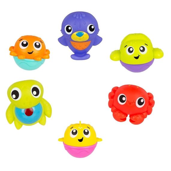 PLaygro - 6 Bathfriends In a Net  (10189097) / Toys