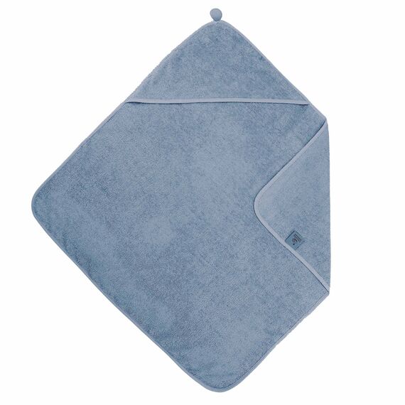 Vanilla Copenhagen - Hooded Towel - Blue Shadow - 80 x 80 cm / Baby and Children