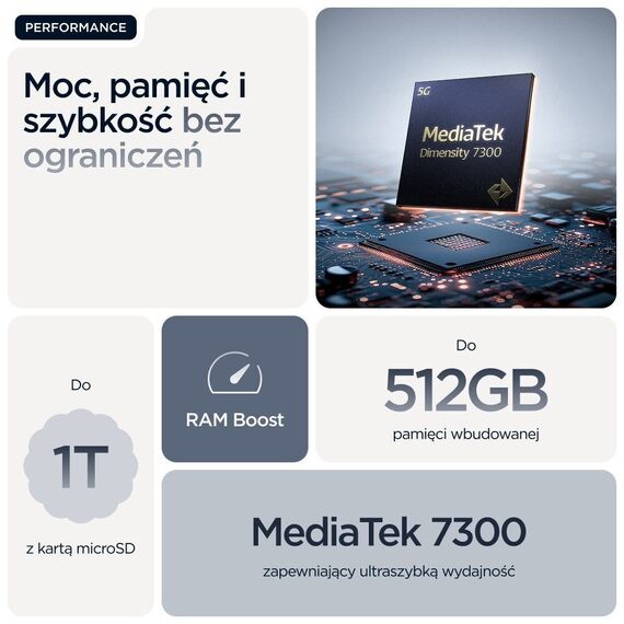 Motorola edge 60 fusion 16.9 cm (6.67") Dual SIM Android 15 5G USB Type-C 8 GB 256 GB 5200 mAh Grey | Techbox