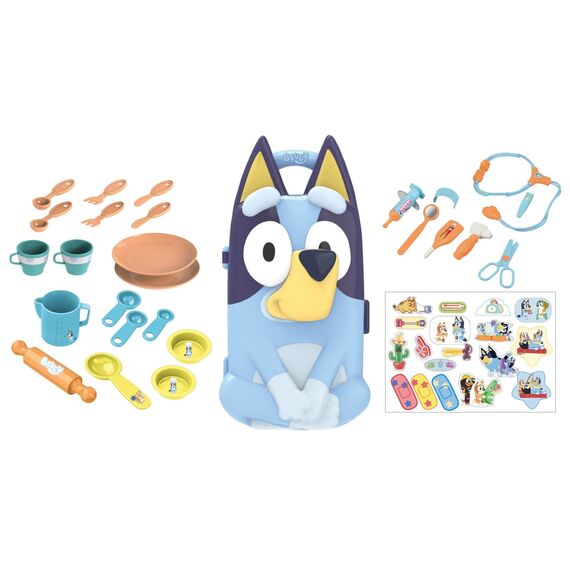 Bluey - Kombi playset with 29 pieces (90391) / Toys