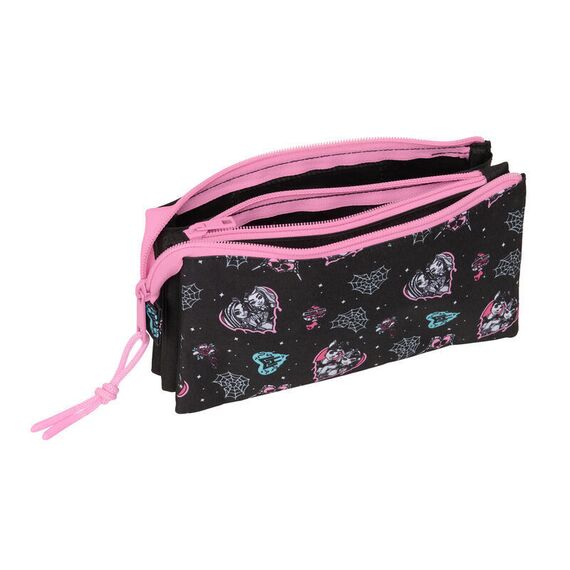 Monster High triple pencil case |  Techbox