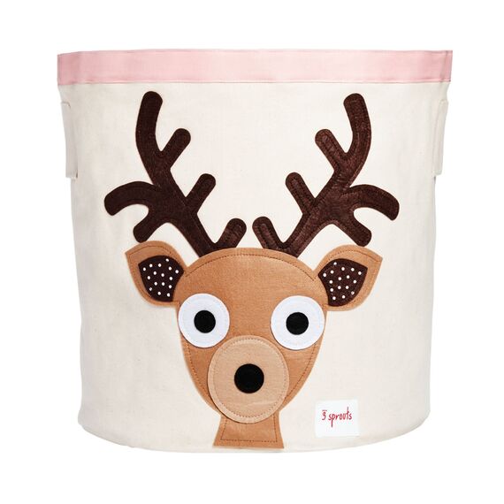 3 Sprouts - Storage Bin - Toffee Deer / Baby and Children