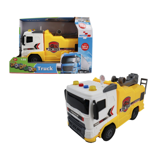 Motor 112 - Recovery truck w/light and sound 1:20 / Toys