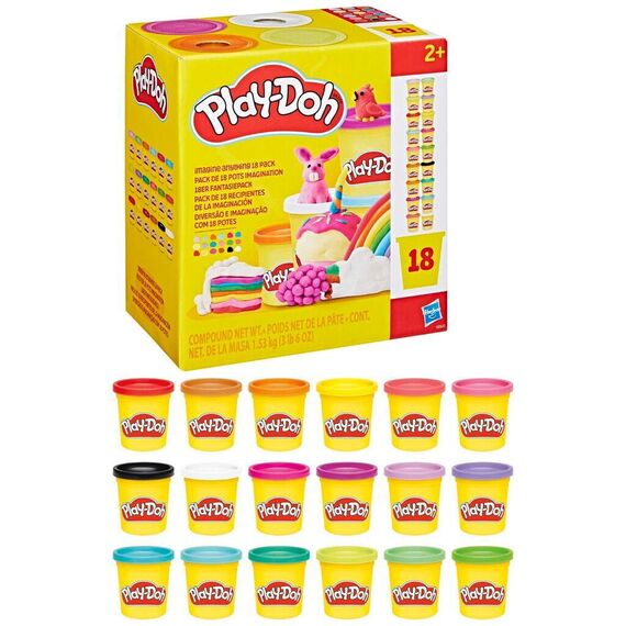 Play-Doh - 18 Pack Imagine Anything 1,53 kg (G05225L0) / Toys
