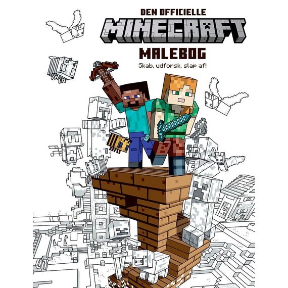 The Official Minecraft Coloring Book / Toys