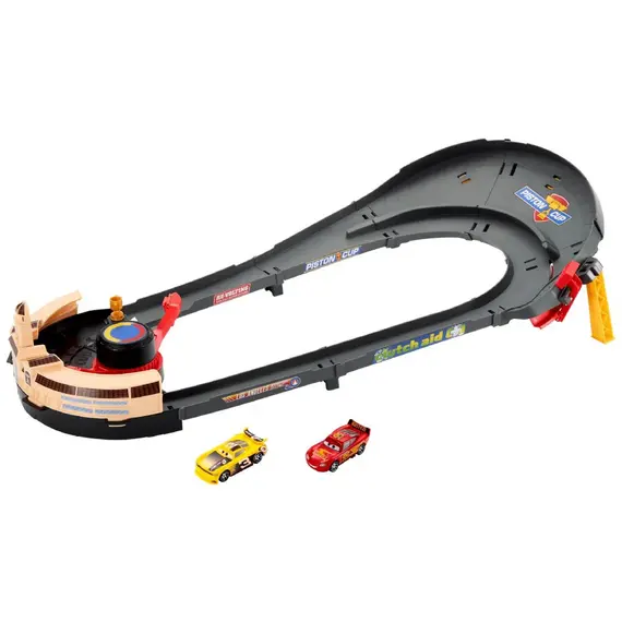 Cars - NASCAR Lane Change Playset (HXJ33) / Toys