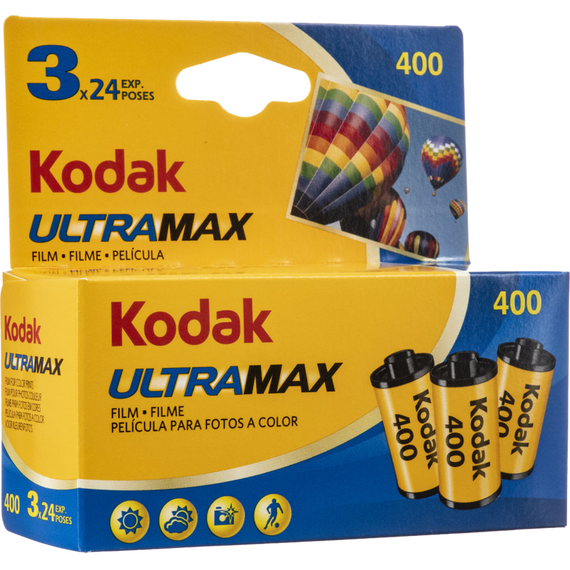 Kodak - 135 Ultramax Carded 400-24x3 / Electronics