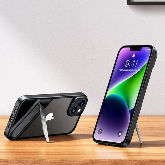 Ugreen LP634 Kickstand Protective Case Hard Cover with Gel Frame and Built-in Stand for iPhone 14 Plus (90925) | Techbox