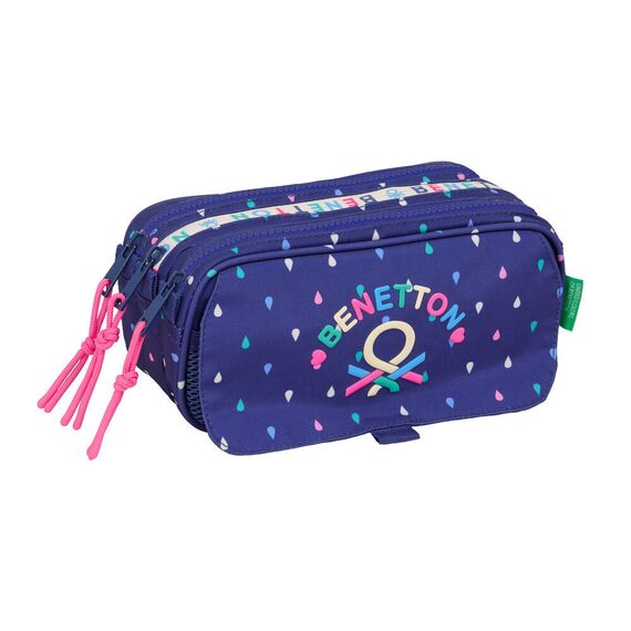 Benetton Drop triple pencil case |  Techbox