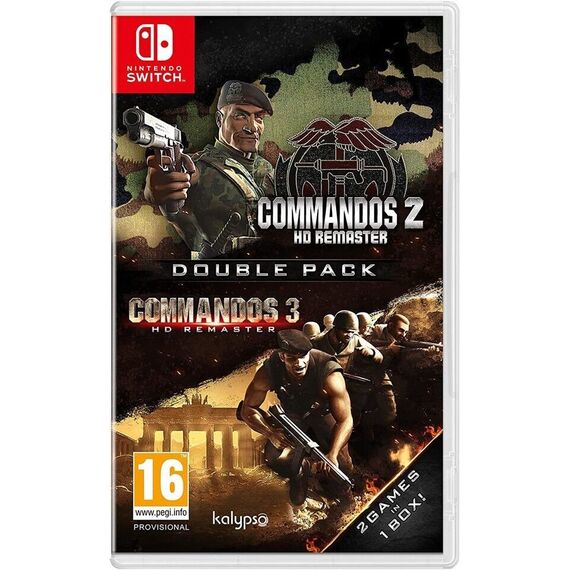 Commandos 2 & 3 HD Remaster Double Pack / Nintendo Switch | Techbox