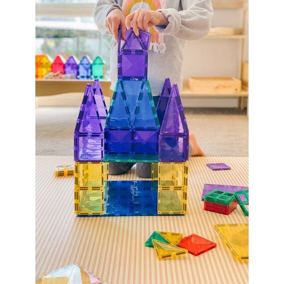 Connetix - Base Plate - Rainbow Blue & Green (CT-R-BG002-BP) / Toys