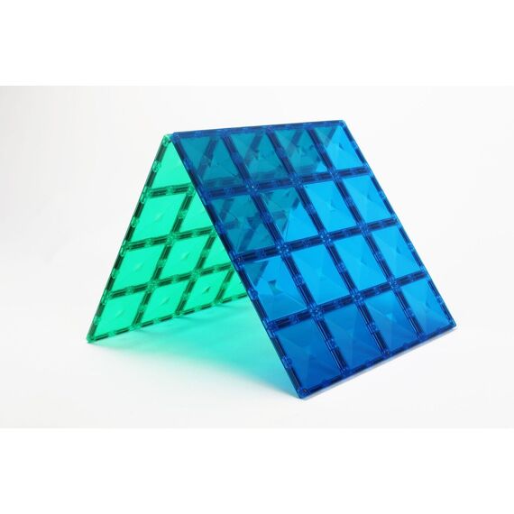 Connetix - Base Plate - Rainbow Blue & Green (CT-R-BG002-BP) / Toys