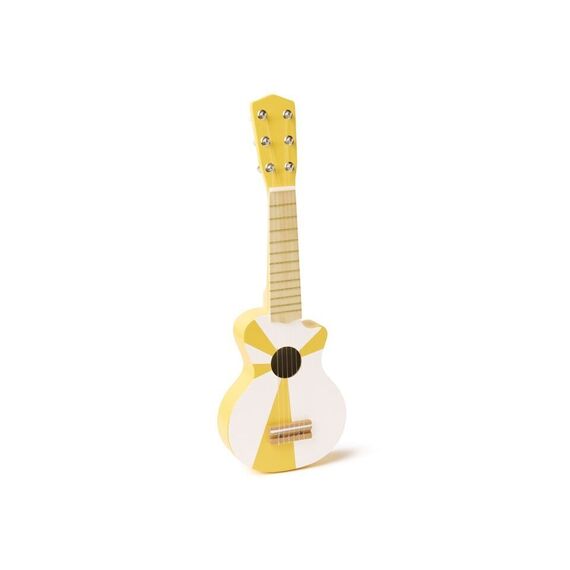 Music - Guitar yellow white - (1000954) / Toys